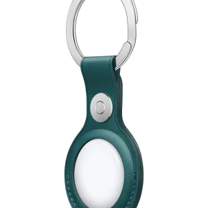 boutique APPLE Airtag Leather Key Ring – Autres Accessoires – Forest Green 9