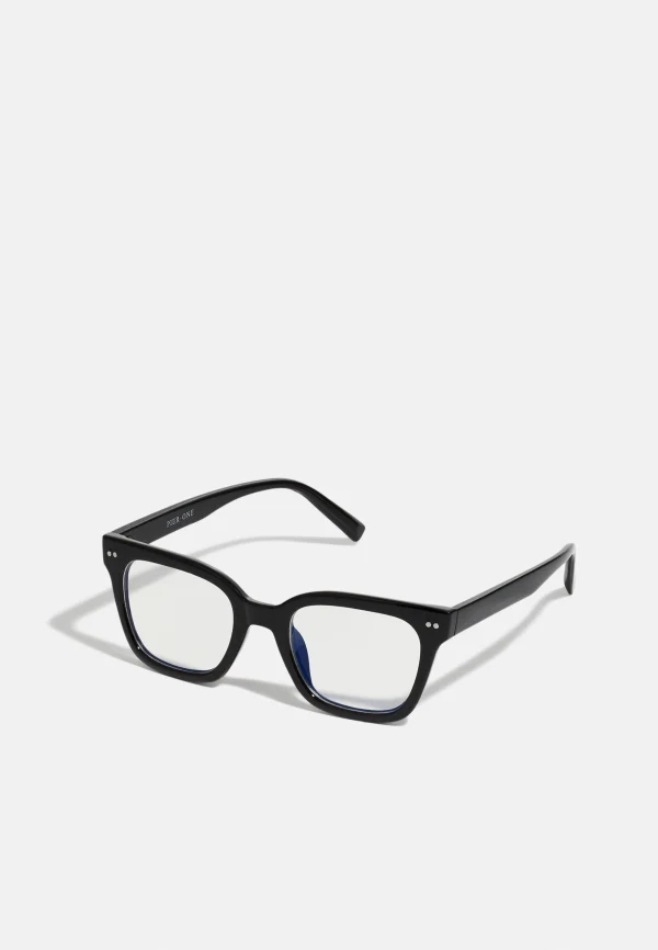 beauté Pier One Unisex – Lunettes Anti-Lumière Bleue – Black 1