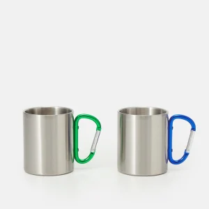 vente chaude KARL LAGERFELD Carabiner Mug Set Unisex – Autres Accessoires – Blue 9