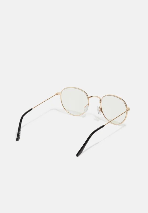 Pier One Unisex – Lunettes Anti-Lumière Bleue – Gold- Coloured Retour Gratuit 3