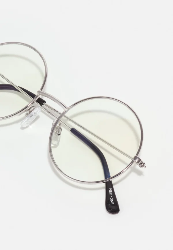 Neuve avec étiquette Pier One Blue Light Glasses – Lunettes Anti-Lumière Bleue – Silver-Coloured 4