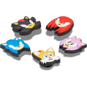 Prix très abordable Crocs Sonic The Hedge Hog 5 Pack Of – Autres Accessoires – Multi 7