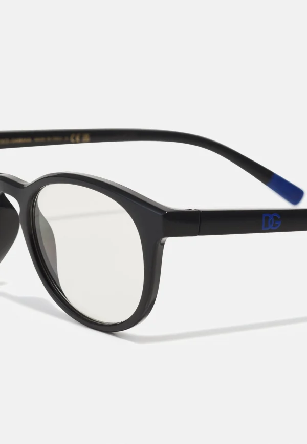 qualité supérieure Dolce & Gabbana Unisex – Lunettes Anti-Lumière Bleue – Black 5