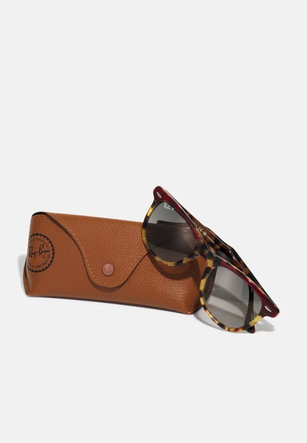 boutique pas cher RAY-BAN Eagleeye Unisex – Lunettes Anti-Lumière Bleue – Bordeaux On Yellow Havana 4