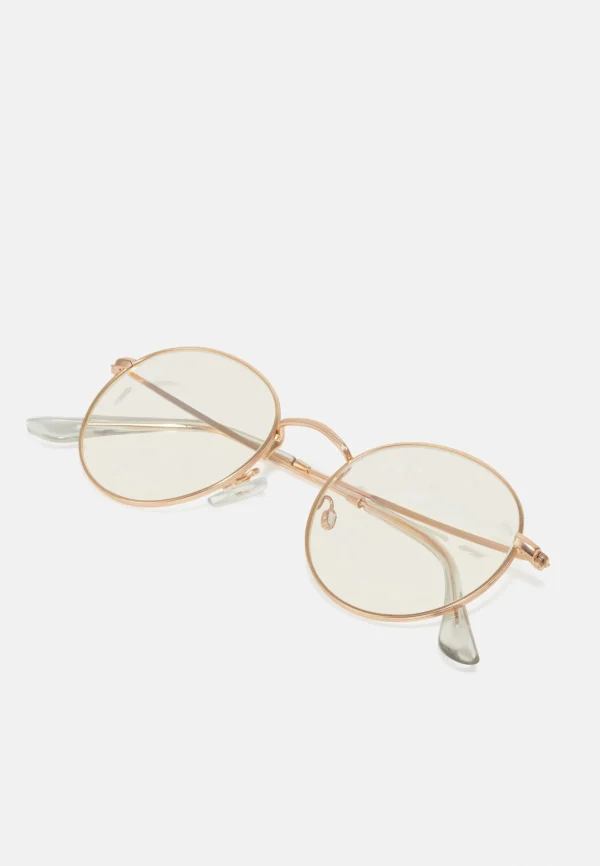 ﻿soldes CHPO Liam Blue Light – Lunettes Anti-Lumière Bleue – Gold-Coloured 4