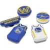 Crocs Nba Golden State Warriors 5 Pack Of – Autres Accessoires – Multi Retour Facile et Gratuit 13