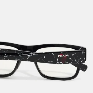 Prada Lunettes Anti-Lumière Bleue – Black Meilleur Prix 11