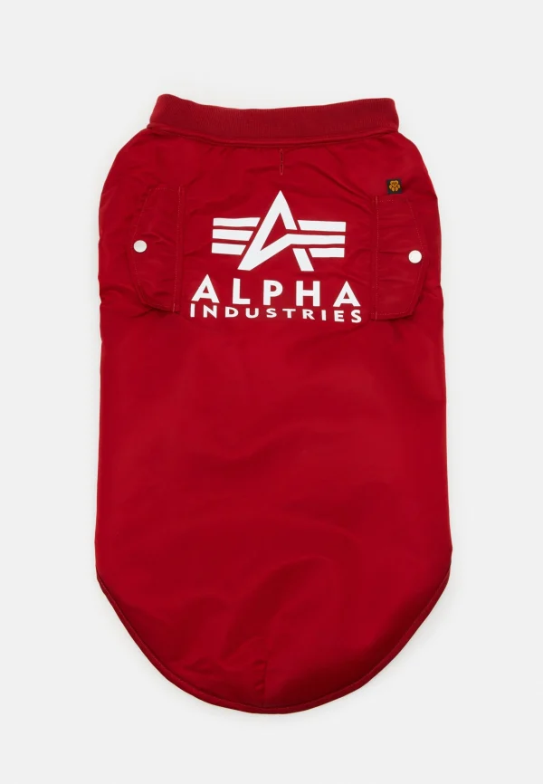 Alpha Industries Dog Jacket Back Unisex – Accessoires Animaux – Red beauté 1