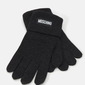 vente en ligne pas cher MOSCHINO Glove Unisex – Gants – Black 10