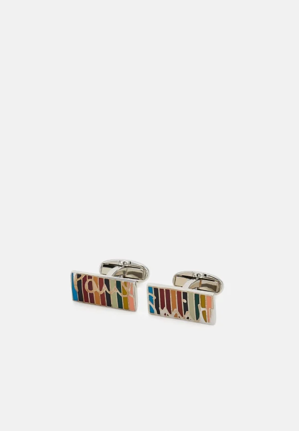 bas prix PAUL SMITH Cufflink Signature – Boutons De Manchette – Multi Coloured 1