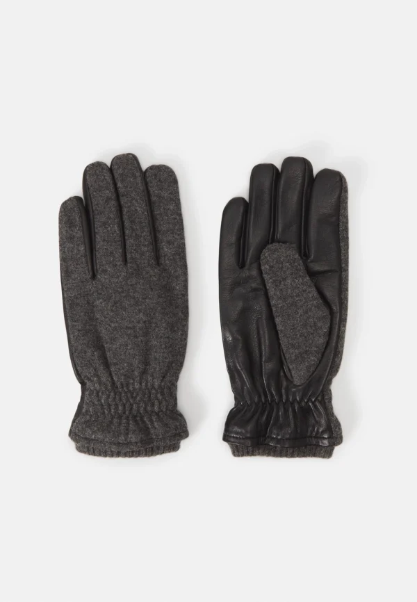 l'unique style Jack & Jones Jacprjct Gloves – Gants – Dark Grey Melange 1