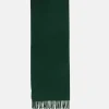 magasin paris Vivienne Westwood Embroidered Logo Scarf Unisex – Écharpe – Dark Green 13