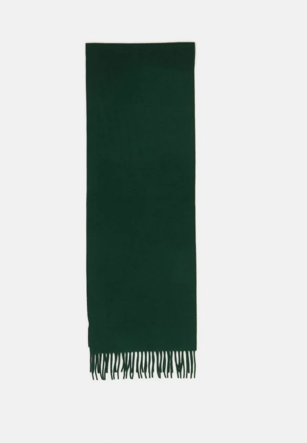 magasin paris Vivienne Westwood Embroidered Logo Scarf Unisex – Écharpe – Dark Green 1