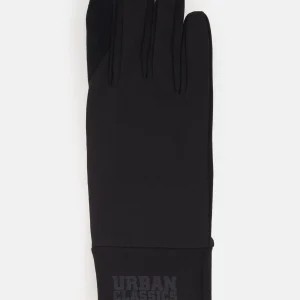 URBAN CLASSICS Performance Gloves Logo Cuff – Gants – Black magasin 8