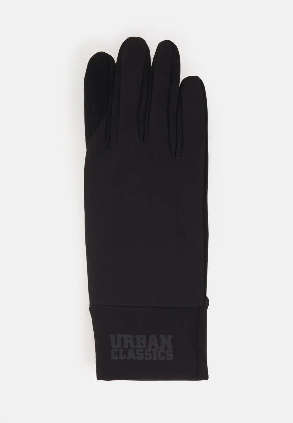 URBAN CLASSICS Performance Gloves Logo Cuff – Gants – Black magasin 3