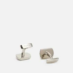 en ligne vente Boss Panel – Boutons De Manchette – Silver 8