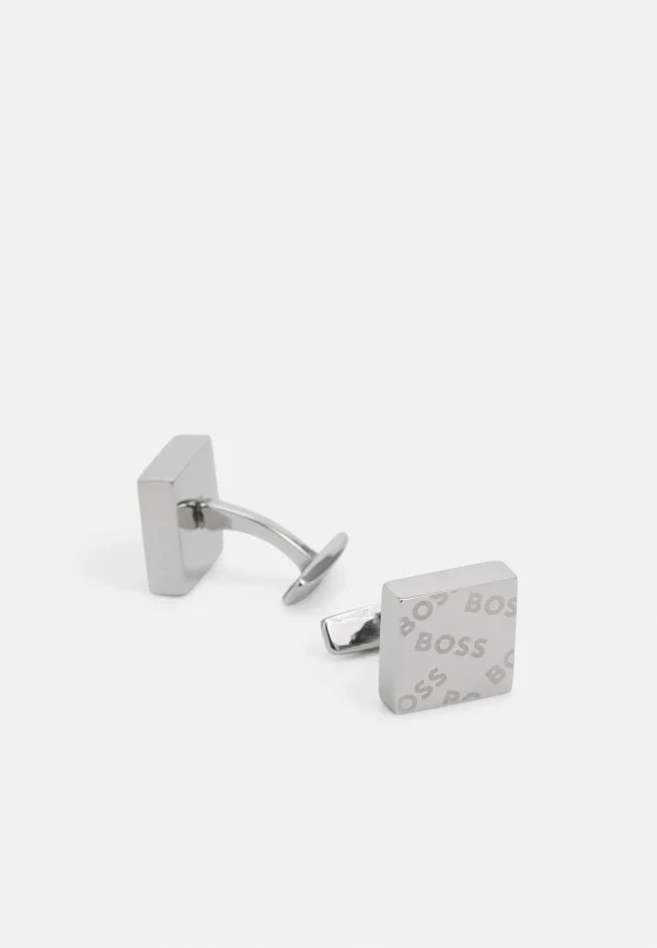 vente à bas prix Boss Cross – Boutons De Manchette – Silver-Coloured 4