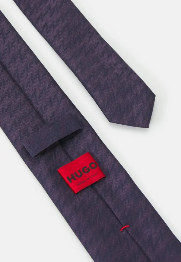 site en ligne Hugo Tie – Cravate – Dark Purple 3