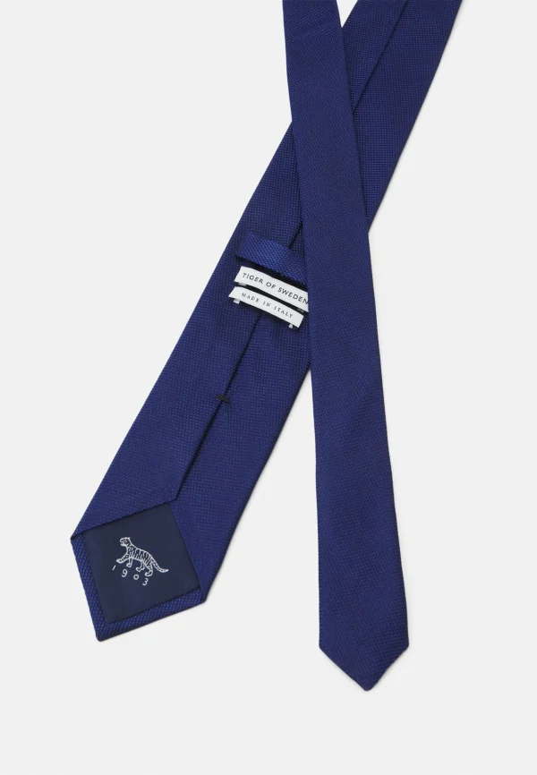 Tiger Of Sweden Tido – Cravate – Navy Peony meilleur service 3