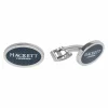 comparez les prix Hackett London Diamond Logo – Boutons De Manchette – Navy 13