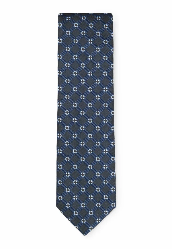 qualité supérieure Boss Cravate – Dark Blue Four 1