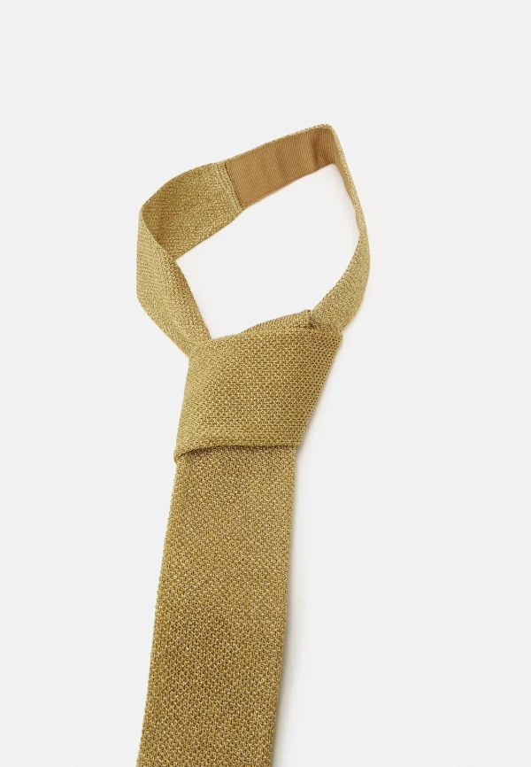 Boss Tie – Cravate – Gold marque moins cher 3