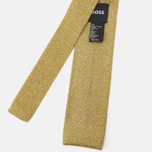 Boss Tie – Cravate – Gold marque moins cher 9