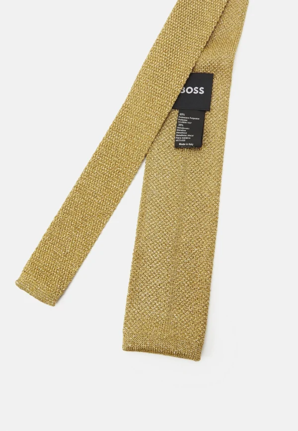 Boss Tie – Cravate – Gold marque moins cher 4