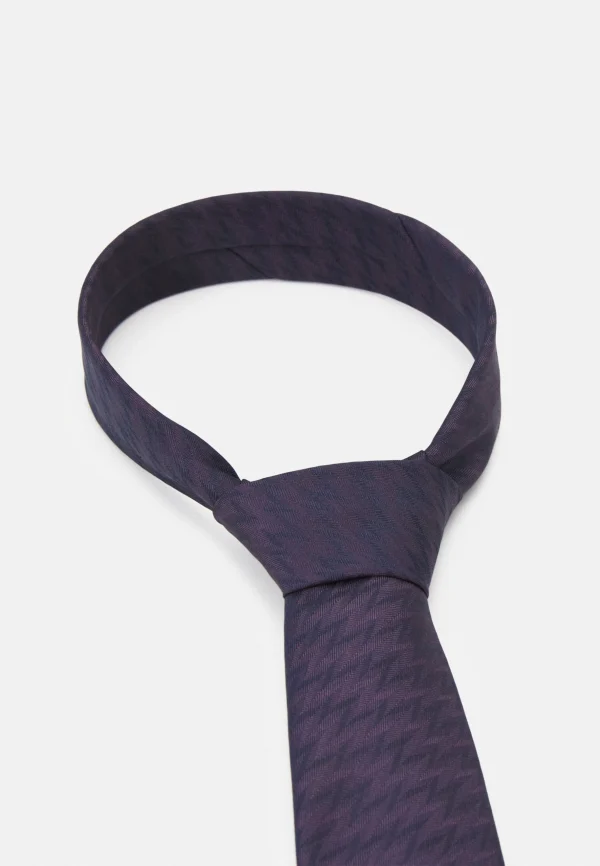 site en ligne Hugo Tie – Cravate – Dark Purple 4