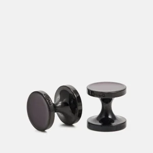 Nouvelle tendance Hugo Tokeep – Boutons De Manchette – Dark Brown 8