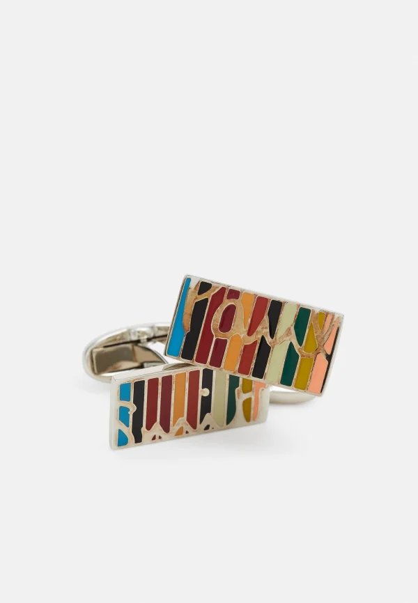 bas prix PAUL SMITH Cufflink Signature – Boutons De Manchette – Multi Coloured 5