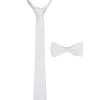 Pas Cher soldes France Only & Sons Onstheo Bow Tie Set – Noeud Papillon – White 16