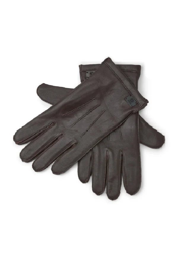 shopping pas cher Strellson Gants – Braun 1