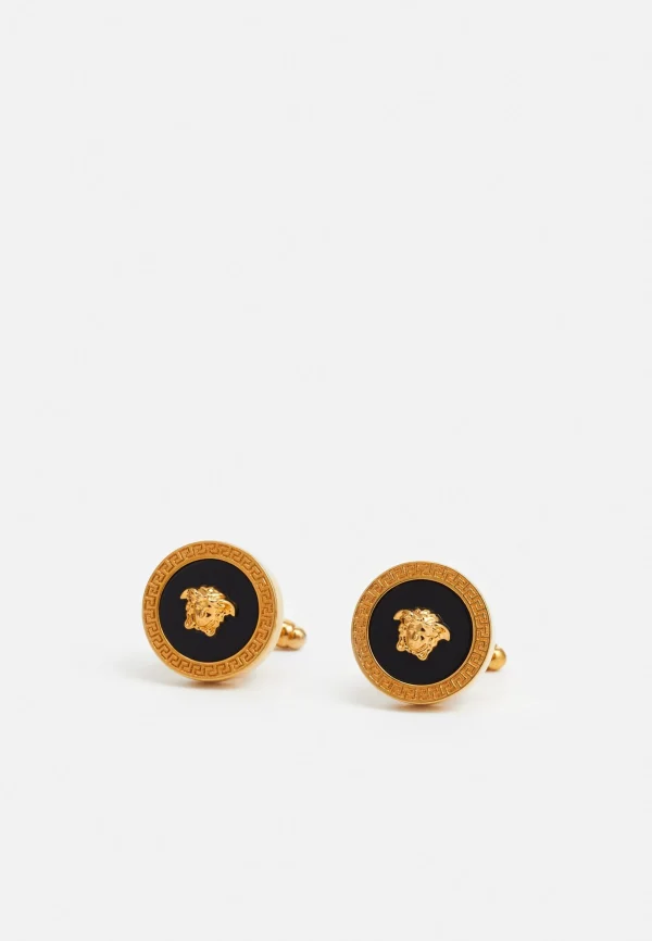 prix abordable Versace Boutons De Manchette – Nero/Oro Tribute 1