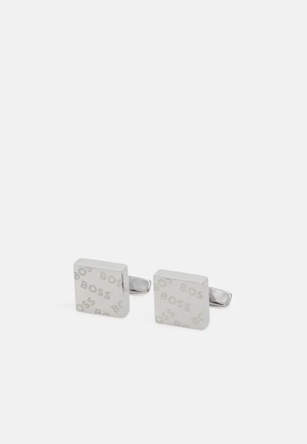 vente à bas prix Boss Cross – Boutons De Manchette – Silver-Coloured 1