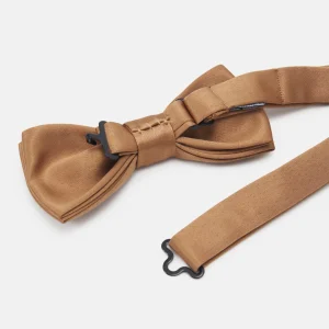 Only & Sons Onsted Bow Tie Set – Mouchoir De Poche – Brown Sugar des prix incroyables 12