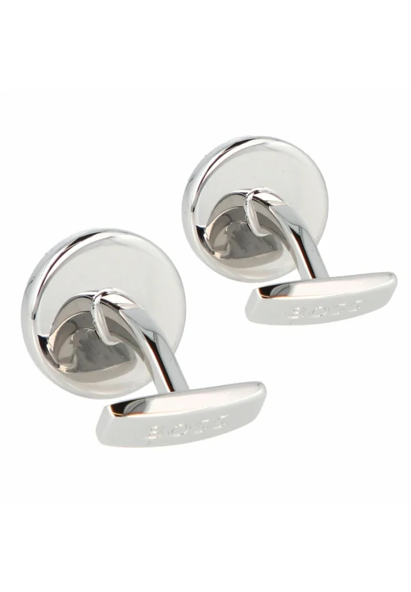 mode Boss Rory – Boutons De Manchette – Silver-Coloured 3