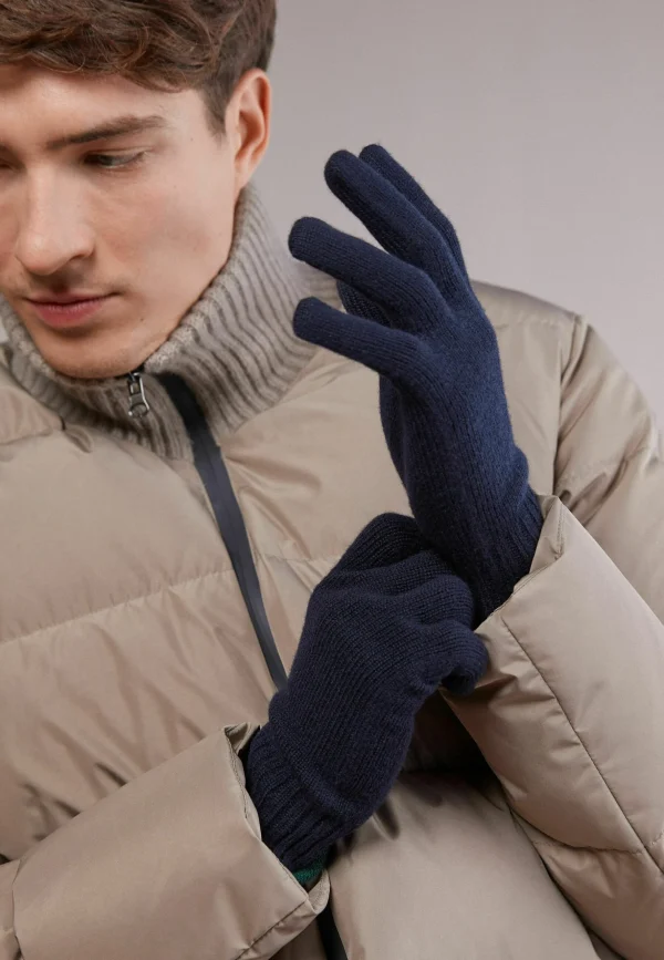 REMISE Falconeri Gants – Navy Blue 1