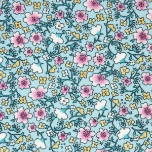 Next Set Regular – Cravate – Light Blue Floral Boutique 15